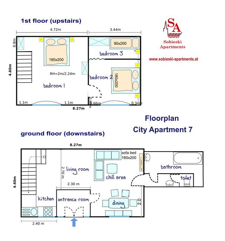Sobieski Center Apartments Viyana Dış mekan fotoğraf